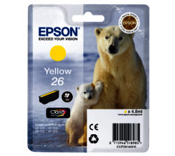EPSON Polar Bear T2614 Yellow Ink Cartridge